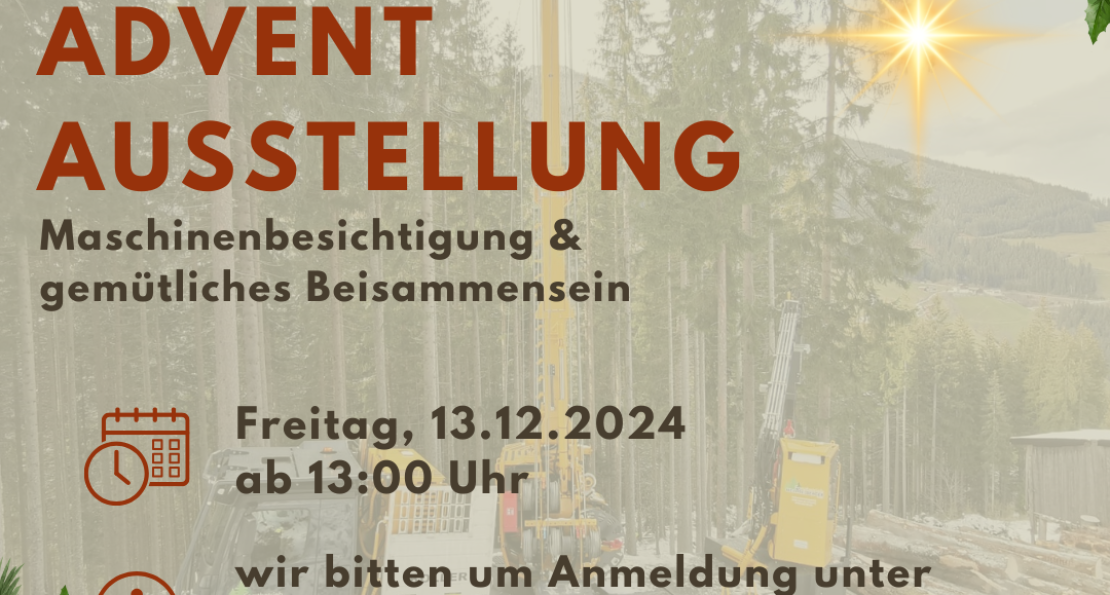 SAVE THE DATE | Adventausstellung am 13.12.2024